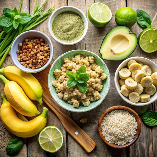 Banana Whole Grain Quinoa Bowls